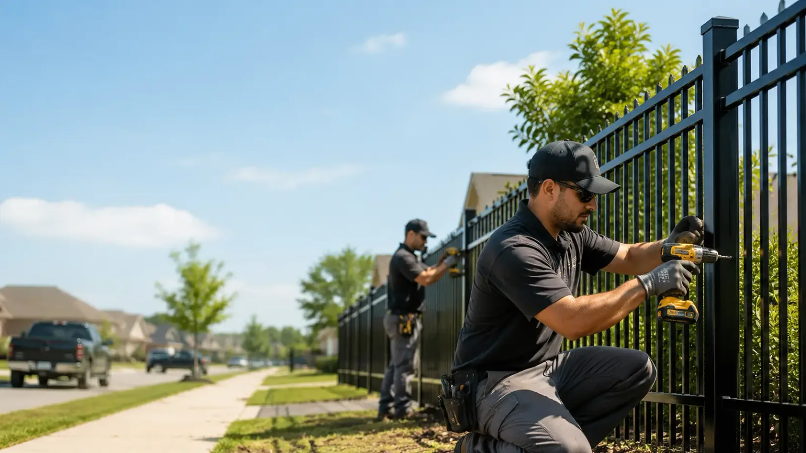 Metal Fence Installation in Due West, SC